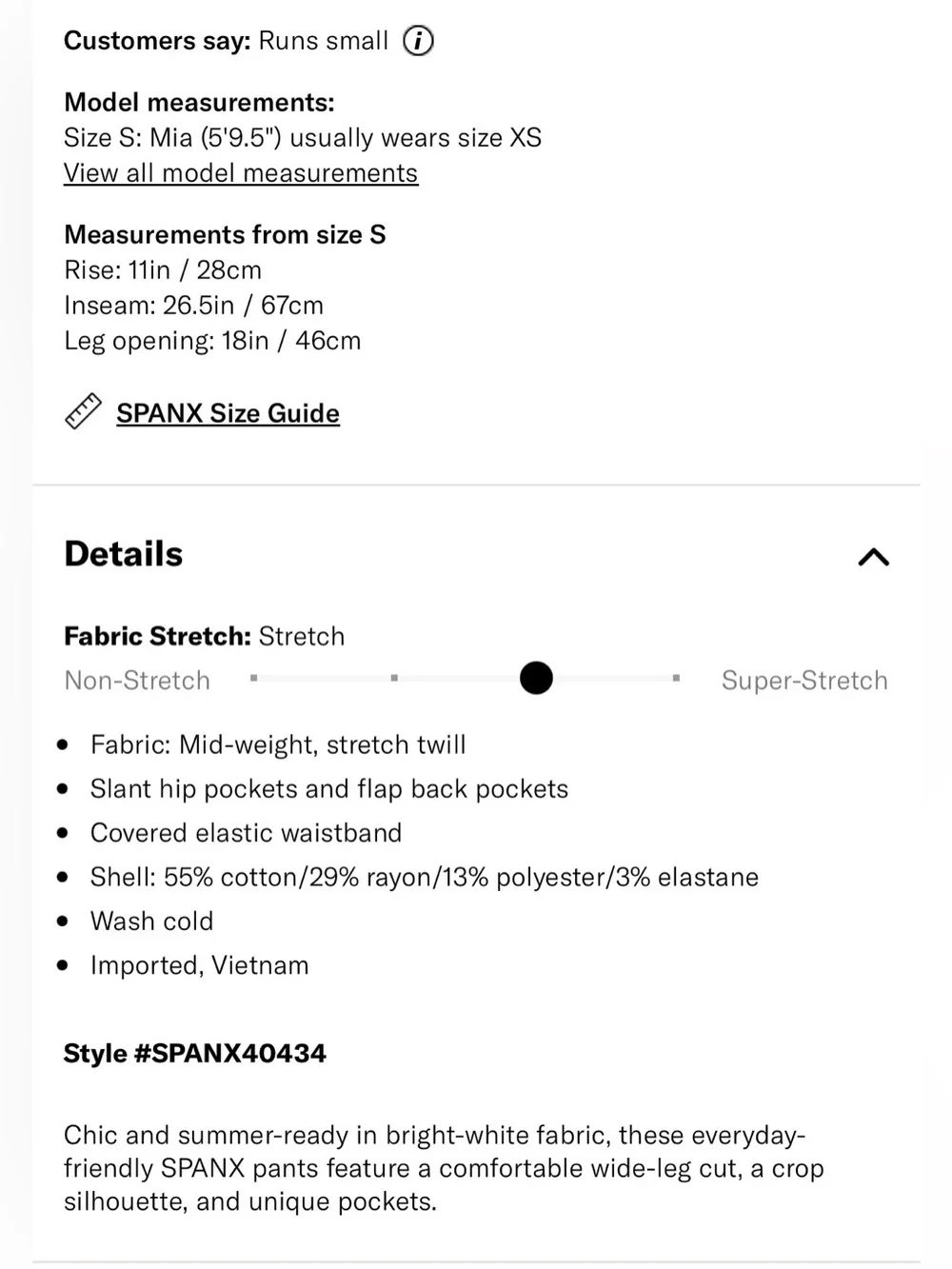 SPANX great size